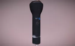 low poly Flashlight  Free low-poly  3D model