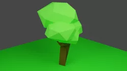 Low Poly Tree Free low-poly  3D model