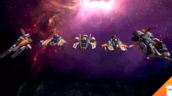 LowPoly Spaceships Low-poly  3D model