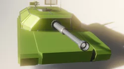 LowPoly Tank Free low-poly  3D model