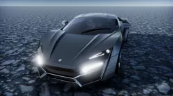 Lycan Hypersport Low-poly  3D model