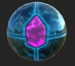 Magic Orb Low Poly Free low-poly  3D model