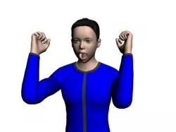 Male character Foma Free 3D model