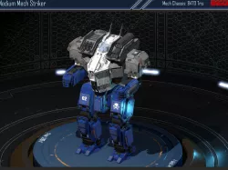 Medium Mech Striker Free low-poly  3D model