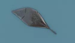 Metal Feather 3D model