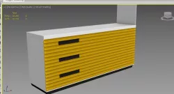 metal sheets counter Free 3D model
