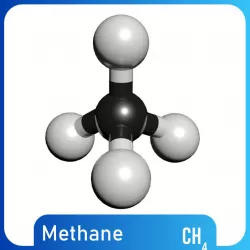 Methane 3D Model CH4  Free 3D model
