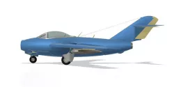 MIG 15 Free 3D model
