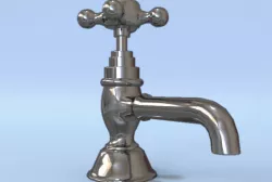 Mixer Victorian Design Free low-poly  3D model