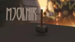 Mjolnir Thors Hammer Free 3D model