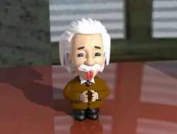 Modelo de Einstein  Free 3D model