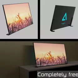 Modern Monitor Free 3D model