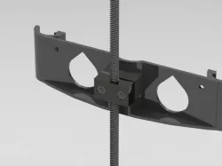 Modified Morgan z-bracket for 8mm openbuilds screw