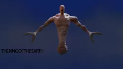 Monster king Free low-poly  3D model