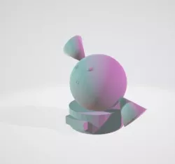 mr candy sculpt Free low-poly  3D model
