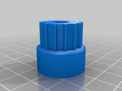 My Customized Parametric pulley - lots of tooth profiles