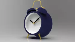 Oldschool Alarm Clock Free 3D model
