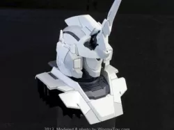 open source:1/48 gundam unicorn bust
