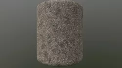 PBR Scanned Gravel Asphalt Texture