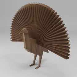 PEACOCK 3D model