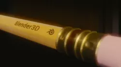  Pencil blender Free 3D model