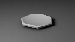 plate dish cap Free low-poly  3D model
