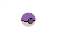Pokeball Free low-poly  3D model