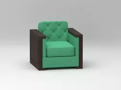 Poltrona Green Free 3D model