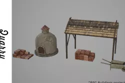 Quarry Low-poly  3D model