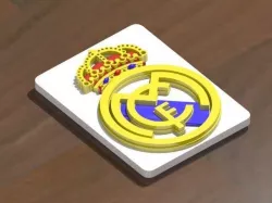 Real Madrid Escudo Free 3D model