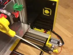 Rear-mounted Duet enclosure for RepRapPro Ormerod 1
