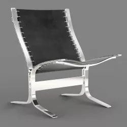 RESTORATION HARDWARE 1950s sling chair Free 3D model