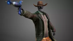 Robot Cowboy 3D model