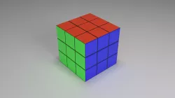 Rubik Cube Free 3D model