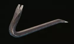 Rusty Crowbar 3D model