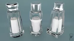 Salt Shakers Set Free low-poly  3D model