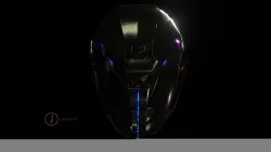 sci fi helmet  Free 3D model