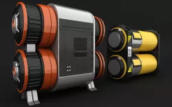 sci fi oil tanks free models Free 3D model