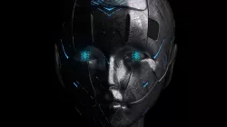 scifi female head  Free 3D model
