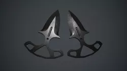 Shadow Dagger PBR Game Ready Low-poly  3D model