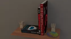 Shelf 1 tealights Free 3D model
