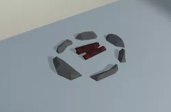 Simple campfire model Free low-poly  3D model