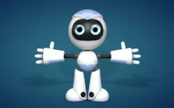 Simple Robot 3D model