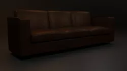 Simple sofa Free 3D model