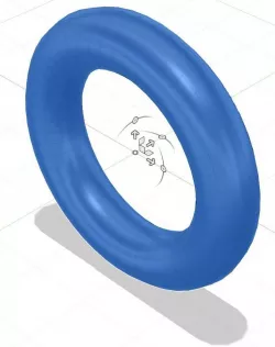 Simple torus Free 3D model