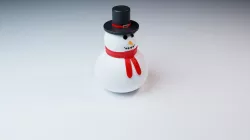 Snowman Free 3D model