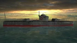 Soviet river armored boat of the Second World War Free 3D model