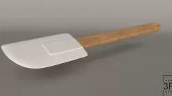 Spatula PBR HQ Free low-poly  3D model