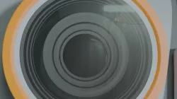 Spherical Robot Free low-poly  3D model