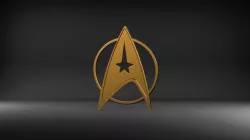 star trek logo Free 3D model